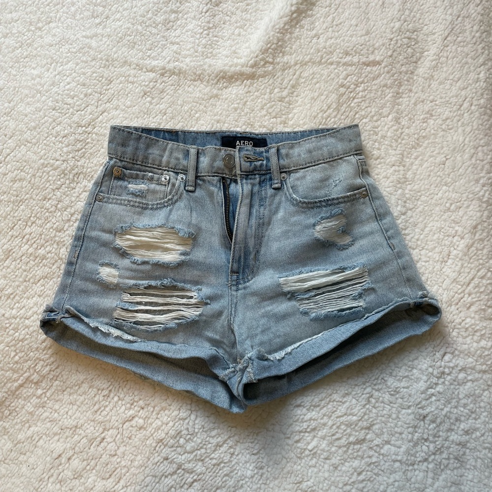 aeropostale mom shorts